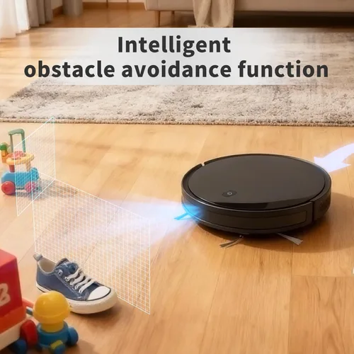 Miniatura 6 de Livvi Combo de robot aspirador y trapeador - Robot aspirador 2 en 1 de 3500 pa con WiFi/Aplicación/Voz, 120 minutos de tiempo de funcionamiento