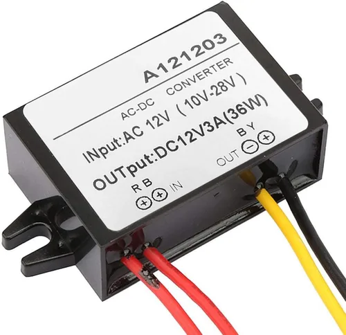 Miniatura 3 de Convertidor descendente CA 10-28v a CC 12v, módulo convertidor de CA a CC, 3a 5a convertidor reductor módulo de fuente de alimentación (3A)