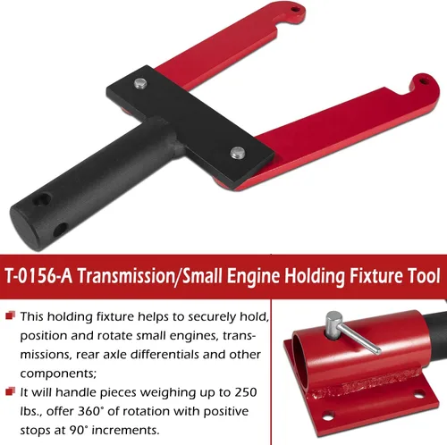 Miniatura 5 de T-0156-A Herramienta de fijación de transmisión/motor pequeño resistente con base para Ford/Chrysler
