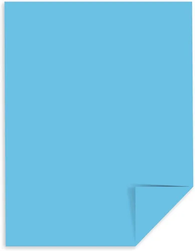 Miniatura 3 de Neenah Paper 21911 Astrobrights Cartulina de colores, 8.5 pulgadas x 11 pulgadas, 65 lb176 GSM, azul despejado, 250 hojas