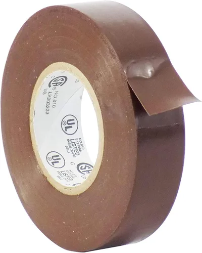Miniatura 87 de WOD ETC766 - Cinta eléctrica blanca de uso general de grado profesional con núcleo certificado UL/CSA. Cinta eléctrica adhesiva de goma vinílica