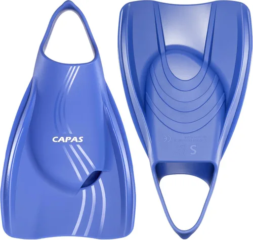 Miniatura 16 de CAPAS Aletas de Entrenamiento de Natación Pro con Bolsa de Malla, Aletas de Natación Profesionales Cortas de Silicona, Aletas de Talón Abierto