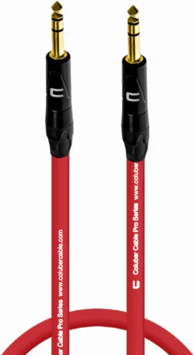Miniatura 23 de Cable TRS de 1/4 pulgadas, 1/4 pulgadas TRS a 1/4 pulgadas (6.35mm) estéreo balanceado, de conector macho a conector macho para altavoces