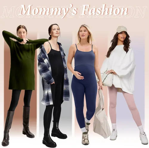 Miniatura 3 de FULLSOFT Paquete de 3 leggings de maternidad para mujer, cintura alta, entrenamiento, embarazo, pantalones de yoga con bolsillos