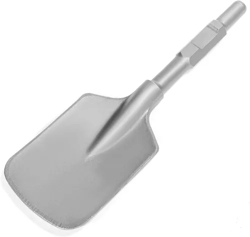 XtremepowerUS Broca de corte de asfalto con vástago hexagonal para martillo eléctrico de demolición de 1-1/8 pulgadas, pala cincel y rompedor de pala