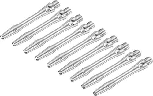 Miniatura 16 de PATIKIL Eje de dardo, rosca mediana 2BA de aluminio Dart Tallos de dardo Accesorios de lanzamiento de montaje para punta de acero Latón