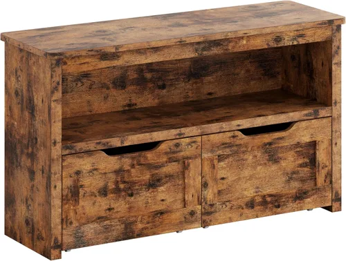 Miniatura 7 de IRONCK Organizador de almacenamiento de juguetes con cajones, caja de juguetes de piso con ruedas y estante, baúl de almacenamiento para guardería