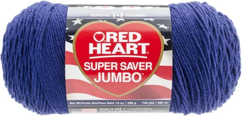 Miniatura 34 de Red Heart Super Saver Jumbo Ovillo de lana, Amatista
