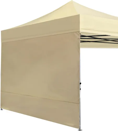 Miniatura 10 de ABCCANOPY - Toldo desplegable para el sol 10'x 10', pared lateral de 10' (1 panel), más de 15 colores, con cintas para sujetar de la estructura