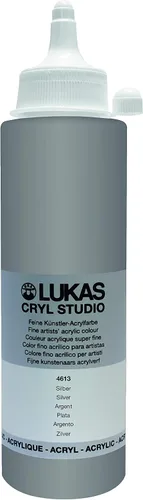 Miniatura 56 de Lukas CRYL Studio Artist - Pintura acrílica para artistas, Alizarín Carmesí, botella de 250 ml - Pinturas acrílicas de alto pigmento para pintar