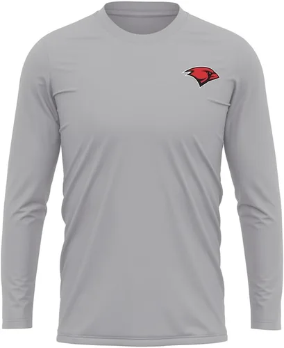 Miniatura 202 de Camisa deportiva de manga larga oficial de la NCAA Collegiate para hombre, con logotipo en el pecho izquierdo, colección Athletic Heather