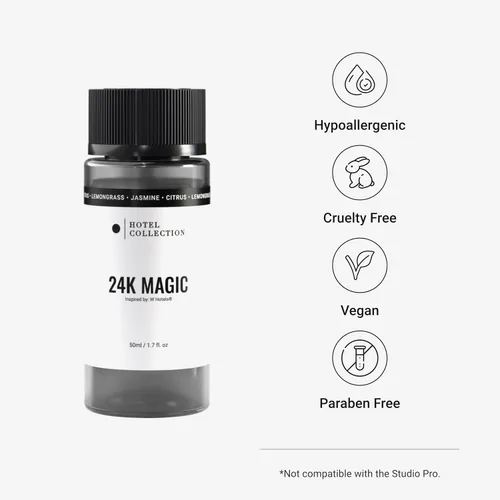 Miniatura 2 de Hotel Collection Aceite difusor 24K Magic - Aceite esencial de fragancia para aromaterapia, cítricos, citronela y jazmín, 1.7 onzas líquidas