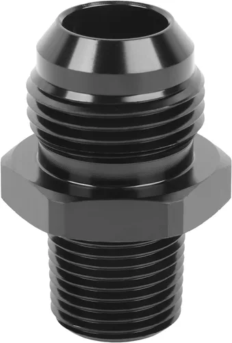 Miniatura 8 de EVIL ENERGY Adaptador de ajuste de 6AN a 3/8" NPT macho de 90 grados, aluminio