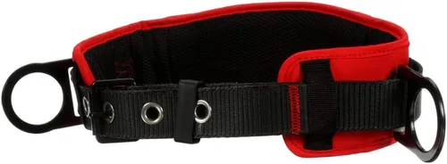 Miniatura 3 de Protecta PRO, 1091014 Correa para el cuerpo con almohadilla para cadera, 2 anillos en D, Medianos/Grandes, negro