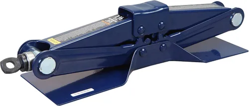 Miniatura 4 de TCE AST10202SU Torin Wide Base Cross Car Scissor Jack: Gatos portátiles de acero para neumáticos de elevación rápida incluyen llave de trinquete
