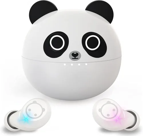 Miniatura 12 de Auriculares inalámbricos para orejas pequeñas, auriculares con control táctil, sonido estéreo, auriculares inalámbricos intraurales, auriculares