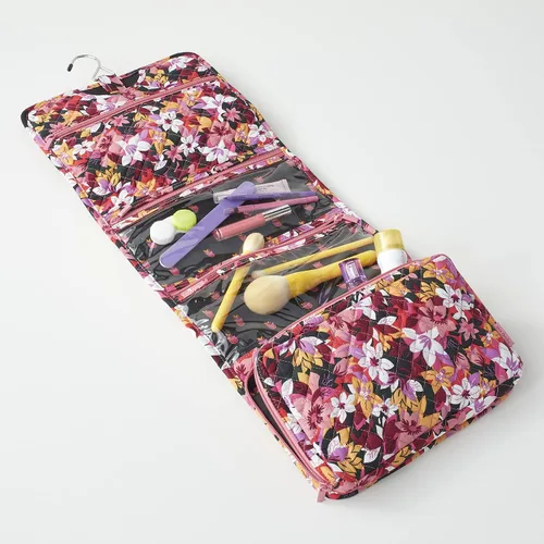 Miniatura 4 de Vera Bradley Organizador colgante de algodón para mujer, accesorio de viaje