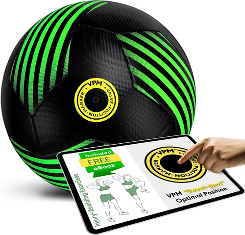 Miniatura 2 de Balón de fútbol Millenti tamaño 5 – Reverse Bend-It – Balón de fútbol con alta visibilidad, fácil de rastrear – Balones de fútbol oficial con unión
