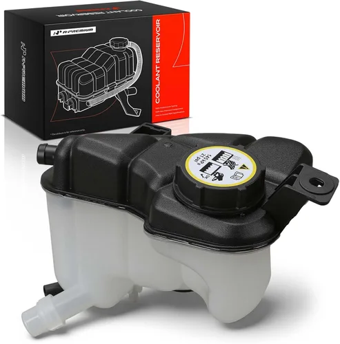 A-Premium Tanque de depósito de recuperación de desbordamiento de refrigerante del motor [con tapa y sensor] compatible con Jaguar E-Pace 2018-2019