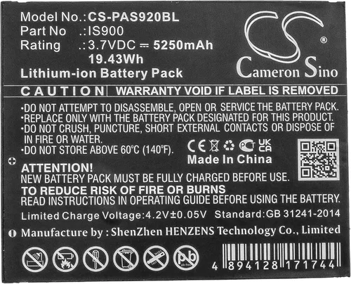 Miniatura 5 de Reemplazo de batería para Pax A920 IS900