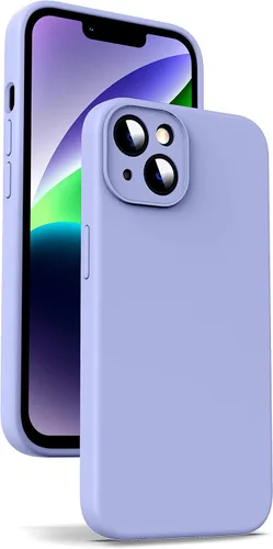Miniatura 137 de Supdeal Funda de silicona líquida para iPhone 12 Pro Max, [protección de cámara] [antihuellas dactilares] [carga inalámbrica] Funda protectora de 4