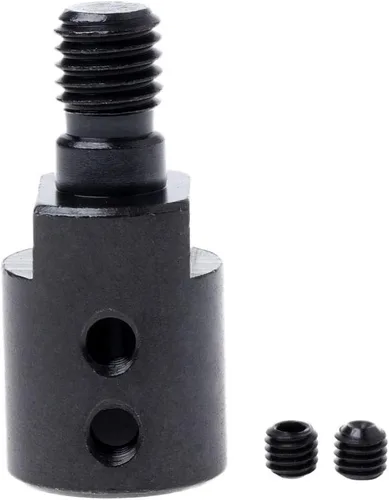Herramienta de corte de adaptador de conector de mandril de eje M10 de vástago de 0.197 in/0.315 in/0.394 in/0.472 in