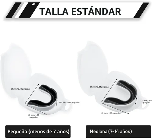 Miniatura 3 de LPONJAR Paquete de 5 protectores bucales para niños pequeños y jóvenes, protector bucal deportivo moldeable con estuche para niños y niñas, ideal