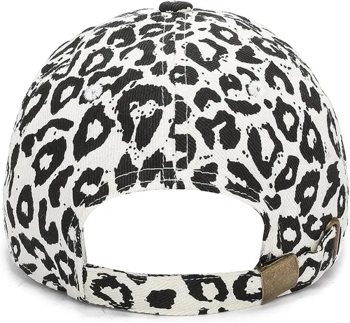Miniatura 3 de Gorra de béisbol unisex 100% algodón estampado para hombres y mujeres, sombrero ajustable de mezclilla lavada