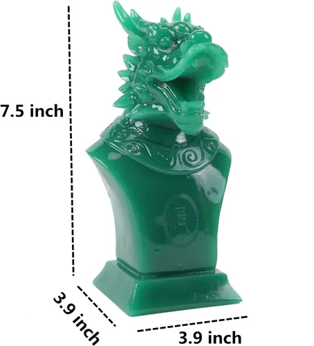 Miniatura 2 de Estatua de dragón chino - Escultura de dragón para decoración del hogar Accesorios