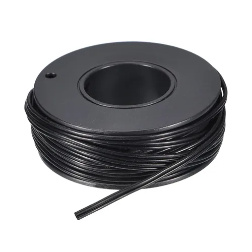Miniatura 8 de MECCANIXITY Cable de cinta de silicona de 26 AWG, 2 pines, calibre 26, cable plano de silicona flexible, alambre de cobre estañado trenzado negro