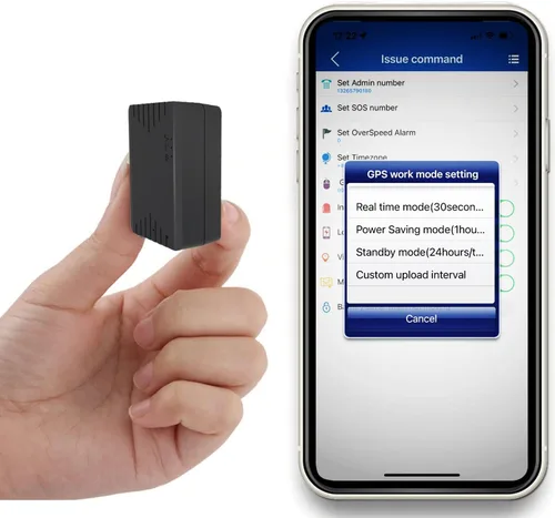 Zeerkeer Mini rastreador GPS oculto magnético mini localizador GPS anti-pérdida/antirrobo en tiempo real micro dispositivo de seguimiento con