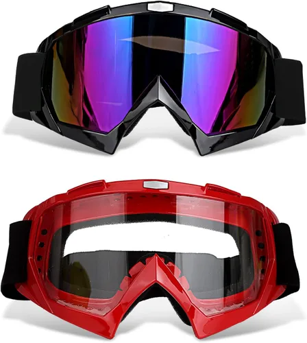 Miniatura 10 de Gafas para cuatrimoto ATV Motocross para equitación, carreras todoterreno para hombres y mujeres