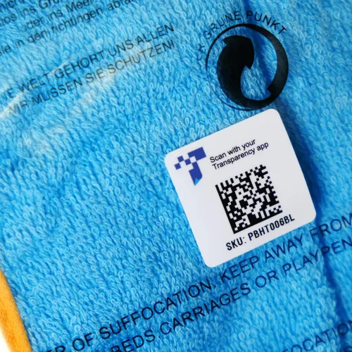 Miniatura 5 de Toalla con capucha prémium para niños, diseño de dinosaurio azul y amarillo para niños, ultra suave y extragrande, tela de toalla 100% de algodón