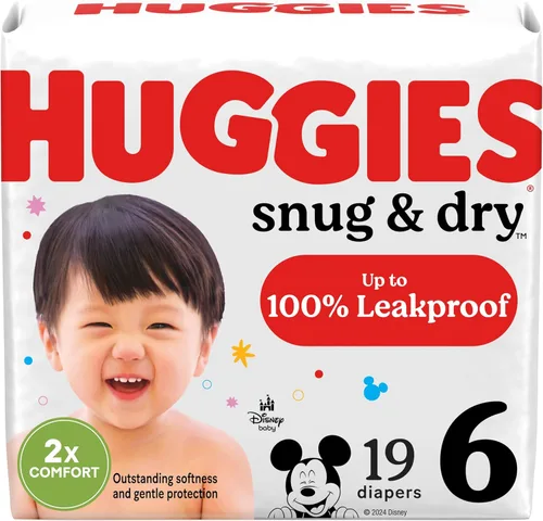Miniatura 28 de Pañales Huggies Snug & Dry para bebé