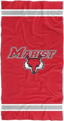 Miniatura 130 de LOGOVISION Manta Abilene Christian University, 30 x 60 pulgadas, logotipo primario CottonFront/PolyBackBeachTowel