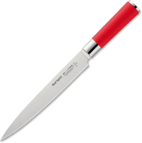 F. DICK Cuchillo de trinchar Red Spirit - Cuchillo de cocina con hoja de 8.3" y 56 HRC - Ideal para cortar carne - Cuchillo de pechuga - Acero