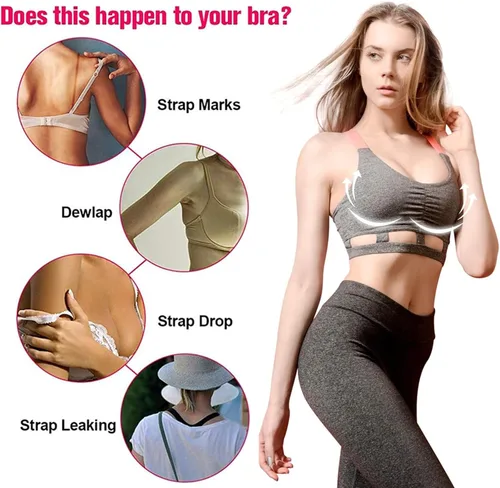 Miniatura 4 de Sticky Bra,Breast Lift Tape Adhesive Bra Push Up Invisible Strapless Backless Silicone Bra Reusable for Women