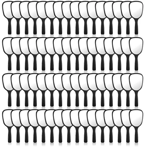 Namalu 60 piezas de espejos de mano con asa, pequeños espejos compactos de maquillaje de viaje para niñas, mujeres y hombres, regalos de fiesta,