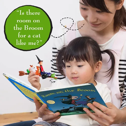 Miniatura 6 de The Room On The Broom Story Time Set Figuras de acción coleccionables de personajes articulados Juguetes oficiales y regalos de la serie
