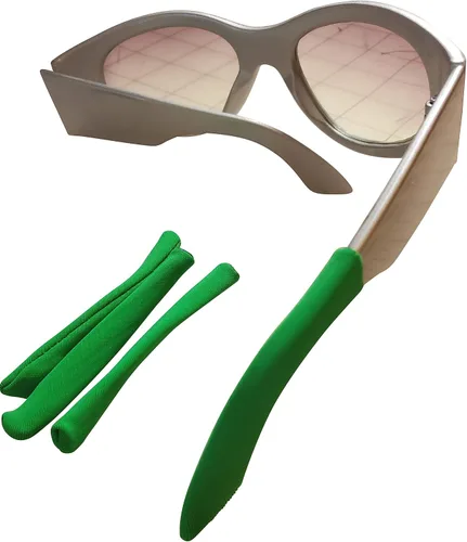 Miniatura 7 de Las fundas suaves con punta de patilla añaden color y diseños a los brazos de las gafas de sol - Paquete de dos