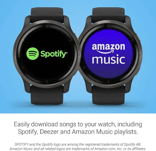 Miniatura 5 de Garmin Venu Reloj inteligente con GPS con monitoreo avanzado de salud y características de fitness