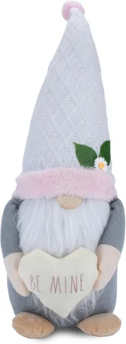Miniatura 4 de Rae Dunn Gnomo Artista Creador – Gnomo de peluche con paleta de pintura, sombrero de artista, pinceles y delantal de pintura – Decoración de gnomo