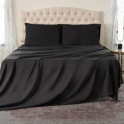 Miniatura 8 de Northwest Ashford Home Essentials Bedding - Juego de sábanas de 4 piezas, tamaño Full, Azul Estate