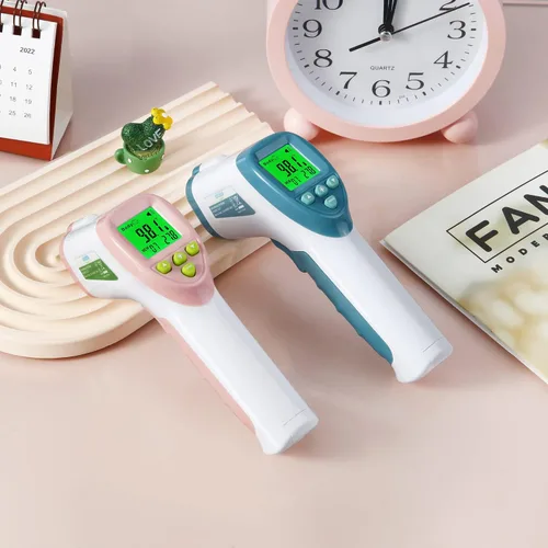 Miniatura 9 de Elate Termómetro de frente Termómetro digital infrarrojo sin contacto para adultos, niños y bebés con alarma de fiebre Grado médico