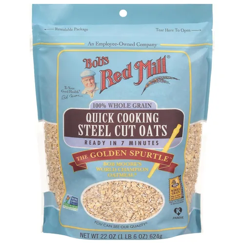 Miniatura 3 de Bob's Red Mill Avena cortada de acero de cocción rápida, 22 onzas