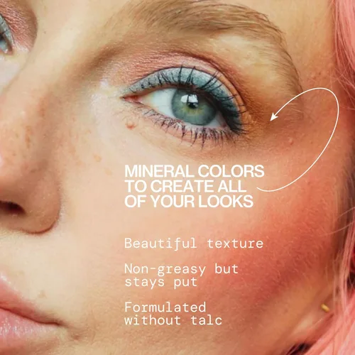 Miniatura 6 de Pacifica Paleta de sombras de ojos – Sombra de ojos mineral Malibu, tonos neutros mezclables con mate aterciopelado, brillante y metálico, infusión