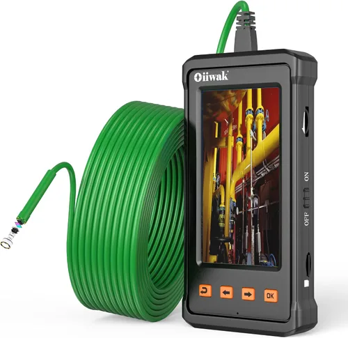 Miniatura 10 de Oiiwak - Endoscopio industrial 10.16 cm, Negro