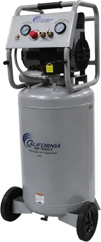 Miniatura 2 de California Air Tools 20020 2.0 HP Compresor de aire ultra silencioso y sin aceite con ruedas, capacidad de tanque de 20 galones, nivel de ruido