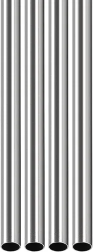 Miniatura 35 de DTGN Tubo de acero inoxidable 304 de 0.276 in x 0.008 in x 9.843 in (ODxWall TxL) - Paquete de 4 - Bueno para equipos de maquinaria - Tubos de metal