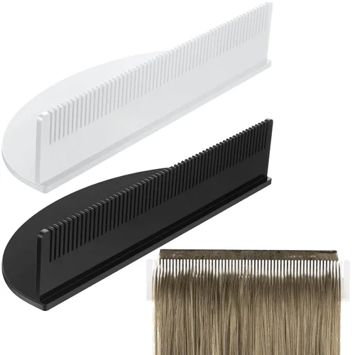 Miniatura 7 de Nuogo 2 Piezas Soporte para Extensiones de Cabello Soporte de Exhibición Organizador de Extensiones Acrílicas Ligero Portátil Almacenamiento Soporte